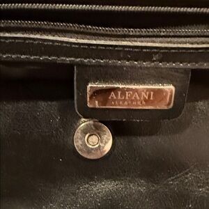 Black Leather Men's Bag